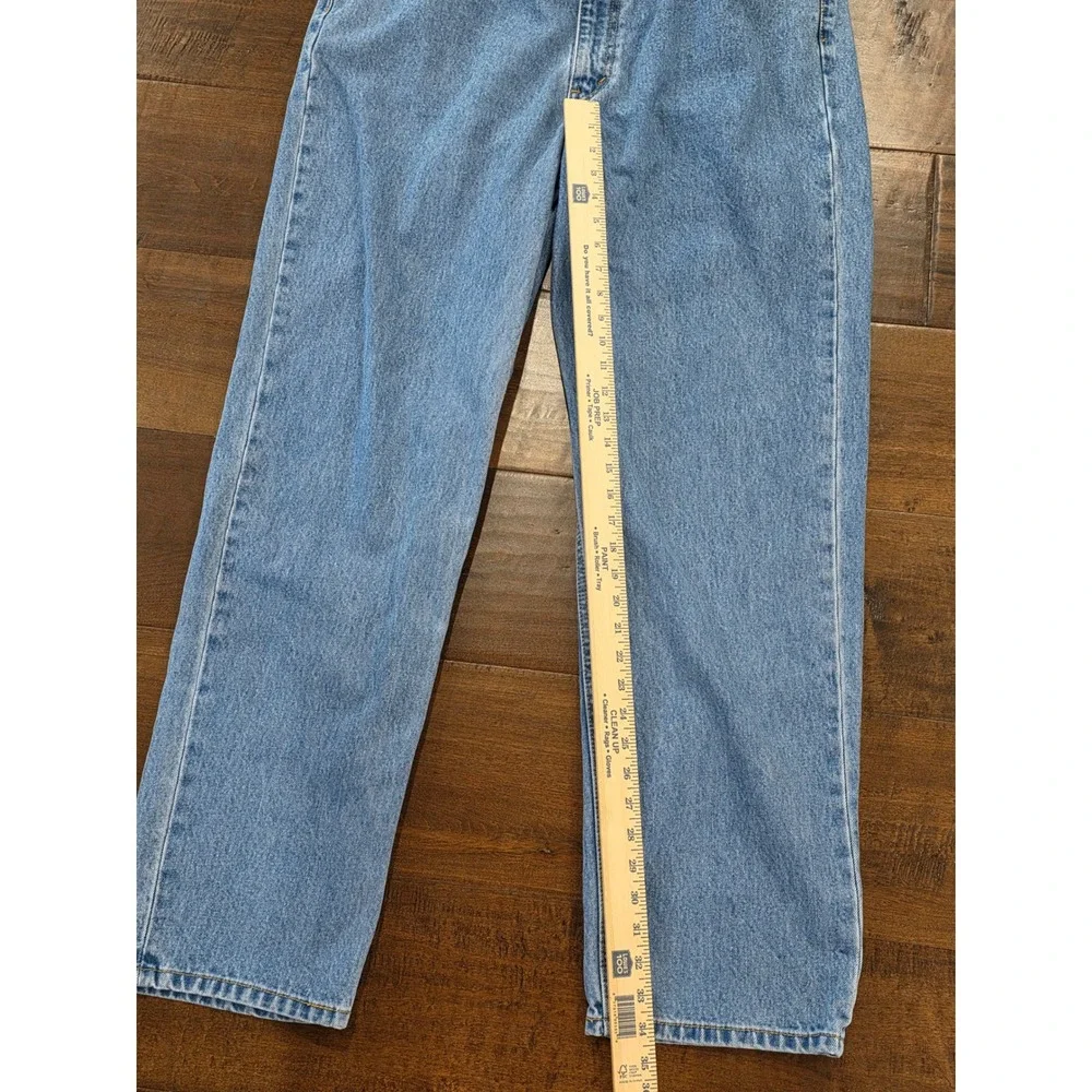 Western Levis 550 Relaxed Fit Light Wash Denim Skater 40x34 Blue Tapered Leg